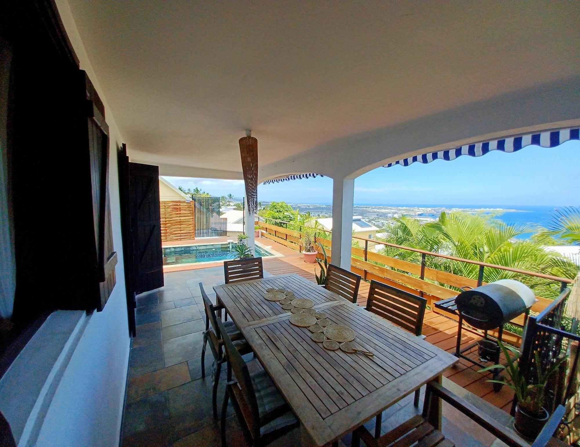 Havre De Paix ,Vue Sur L'Ocean Villa La Possession Exterior photo